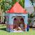 Tente de plage enfant avec filet respirant Multicolore+Rose 1 - vertbaudet enfant 