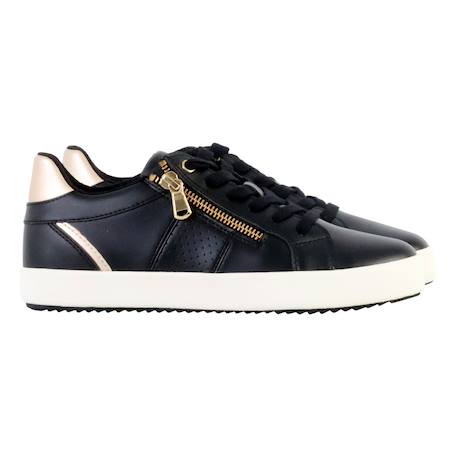 Baskets basses  à lacets Noir lt or 3 - vertbaudet enfant 