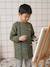 Tablier garçon zippé personnalisable kaki 8 - vertbaudet enfant 