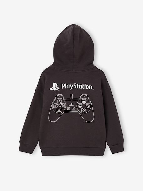 Sweat à capuche Playstation garçon anthracite 4 - vertbaudet enfant 