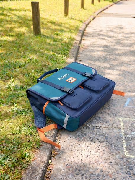 Cartable garçon personnalisable vert foncé 8 - vertbaudet enfant 