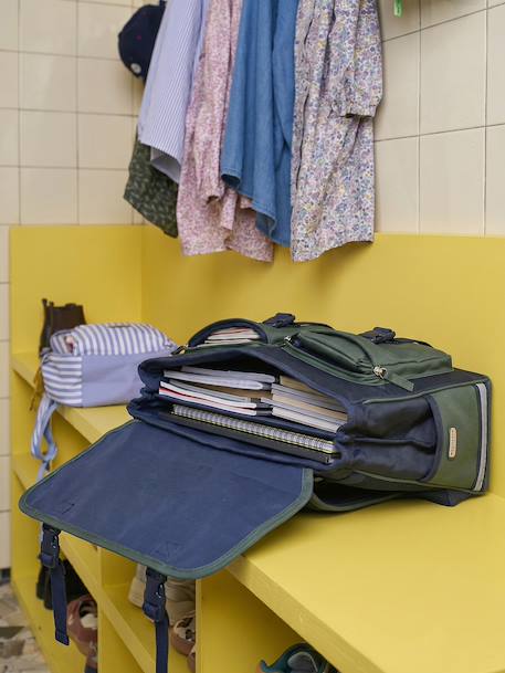 Cartable garçon personnalisable bleu foncé 8 - vertbaudet enfant 