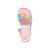 Sandales en cuir  à scratch Blanc   multi color 6 - vertbaudet enfant 