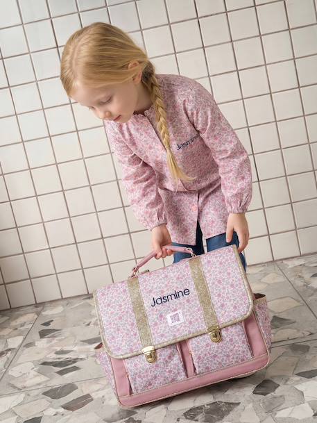 Cartable fille personnalisable rose dragée 9 - vertbaudet enfant 