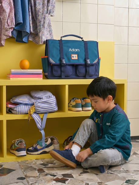 Tablier garçon personnalisable vert foncé 3 - vertbaudet enfant 