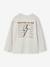 T-shirt manches longues garçon blanc chiné 2 - vertbaudet enfant 