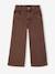 Pantalon fille large couleur bleu grisé+chocolat+prune+rose+vert 8 - vertbaudet enfant 