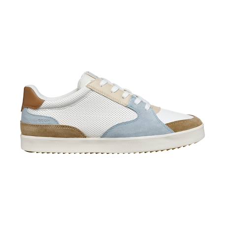 Baskets basses  à lacets Blanc crystal 1 - vertbaudet enfant 