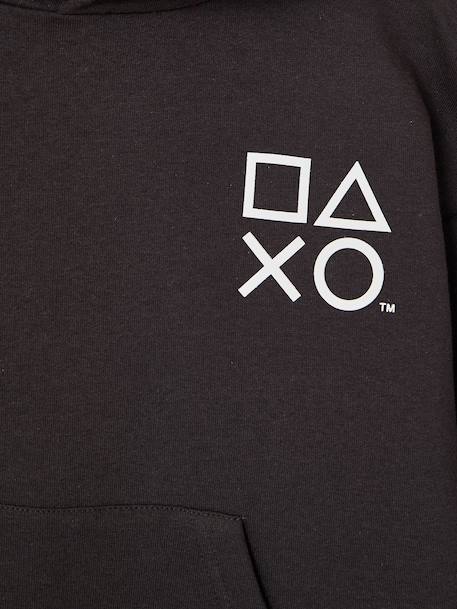 Sweat à capuche Playstation garçon anthracite 5 - vertbaudet enfant 