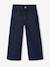 Jean large fille bleu moyen+denim brut 8 - vertbaudet enfant 