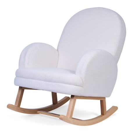 Chaise à bascule pour enfant teddy Teddy blanc cassé 3 - vertbaudet enfant 