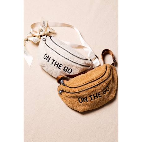 Sac banane Teddy blanc cassé+Teddy marron 6 - vertbaudet enfant 