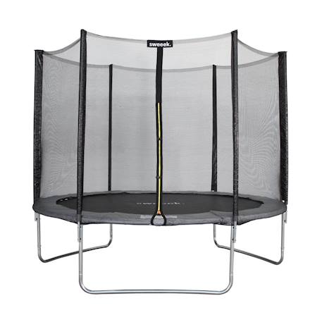 Trampoline rond ø 305cm avec son filet de protection - mars - trampoline de jardin 3m 300 cm | qualité pro | normes eu Gris 2 - vertbaudet enfant 