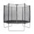 Trampoline rond ø 305cm avec son filet de protection - mars - trampoline de jardin 3m 300 cm | qualité pro | normes eu Gris 2 - vertbaudet enfant 