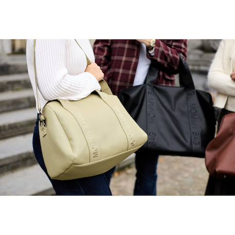 Sac à langer mommy club Marron foncé+Vert 8 - vertbaudet enfant 