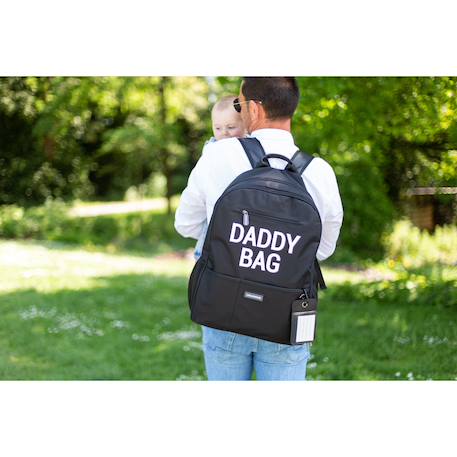 Sac à dos à langer daddy bag Noir 2 - vertbaudet enfant 