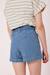 Short fille Denim clair 1 - vertbaudet enfant 