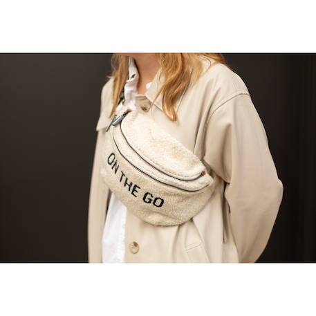 Sac banane Teddy blanc cassé+Teddy marron 2 - vertbaudet enfant 