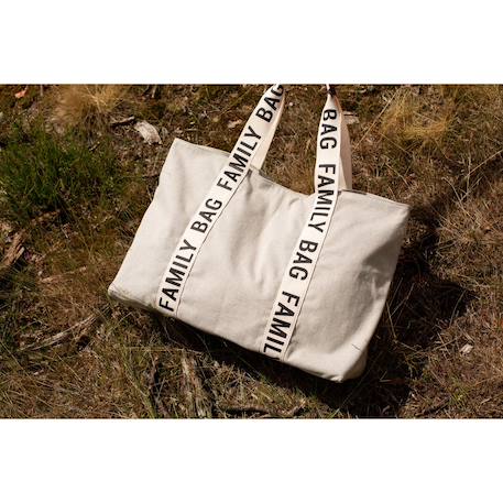 Sac à langer family bag Blanc cassé+Noir+Vert 2 - vertbaudet enfant 