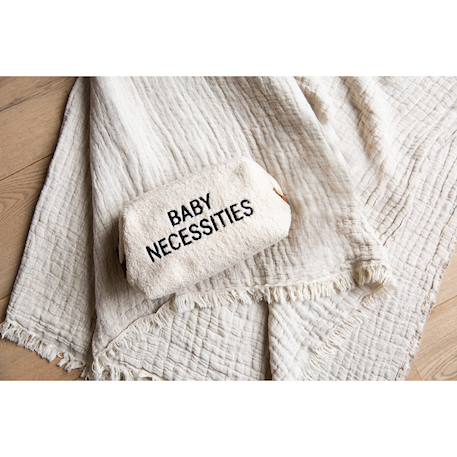 Trousse de toilette bébé Léopard+Noir or+Teddy blanc cassé+Teddy marron 14 - vertbaudet enfant 