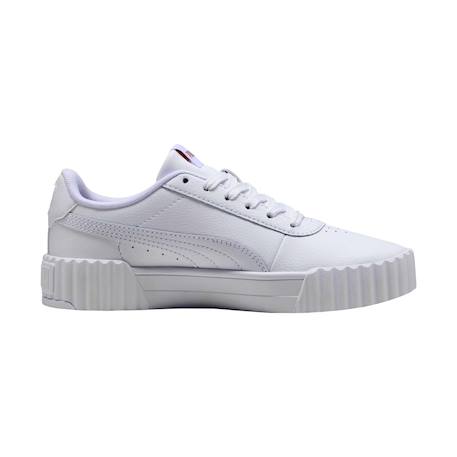 Baskets basses  fille à lacets Blanc 1 - vertbaudet enfant 