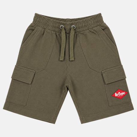 Bermuda enfant garçon avec poches Beige+Gris+Kaki+Marine 14 - vertbaudet enfant 