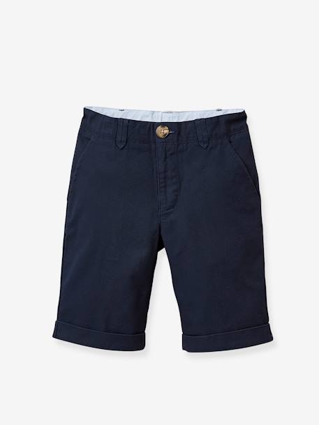 Bermuda classique garçon Marine+Sable 2 - vertbaudet enfant 