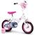 Vélo enfant disney - minnie Blanc 1 - vertbaudet enfant 