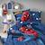 Parure de lit imprimée 100% coton, spiderman home true hero Bleu 1 - vertbaudet enfant 