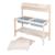 Cuisine extérieure pour enfants en bois massif Bois naturel+Gris+Teck 4 - vertbaudet enfant 