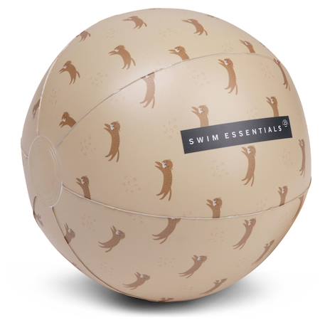 Ballon de plage léopard Brown 1 - vertbaudet enfant 