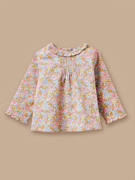 Bébé-Guimpe en tissu liberty bébé