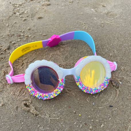 Lunettes de natation - bake off 6+ Multicolor 5 - vertbaudet enfant 