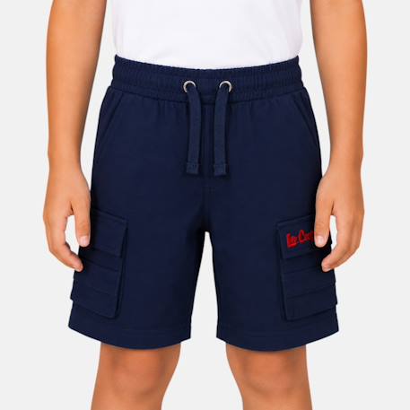 Bermuda enfant garçon avec poches Ecru+Kaki+Marine+Noir 11 - vertbaudet enfant 