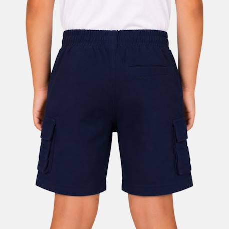 Bermuda enfant garçon avec poches Ecru+Kaki+Marine+Noir 13 - vertbaudet enfant 