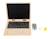 Ordinateur portable en bois Beige 6 - vertbaudet enfant 