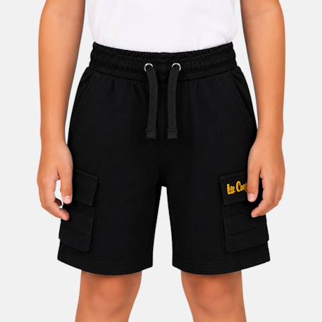 Bermuda enfant garçon avec poches Ecru+Kaki+Marine+Noir 16 - vertbaudet enfant 