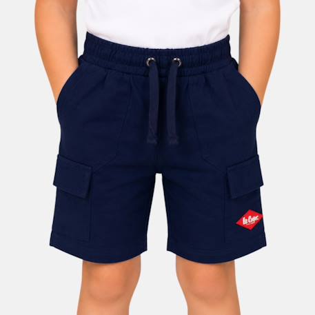 Bermuda enfant garçon avec poches Beige+Gris+Kaki+Marine 16 - vertbaudet enfant 