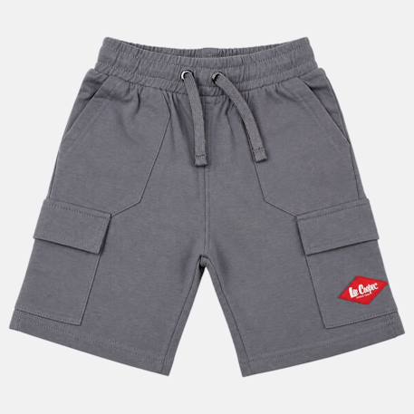 Bermuda enfant garçon avec poches Beige+Gris+Kaki+Marine 9 - vertbaudet enfant 