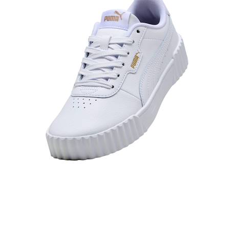 Baskets basses  fille à lacets Blanc 5 - vertbaudet enfant 