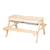 Table sable et eau en bois massif – pique-nique pour 4 enfants Bois naturel 2 - vertbaudet enfant 