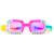 Lunettes de natation - pretty girl poppy 3+ Multicolor 2 - vertbaudet enfant 