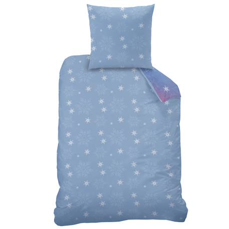 Parure de lit imprimée 100% coton, disney home frozen frozenia Bleu 4 - vertbaudet enfant 