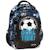 Sac à dos enfant - 2 compartiments - football, foot Bleu / noir / blanc 1 - vertbaudet enfant 
