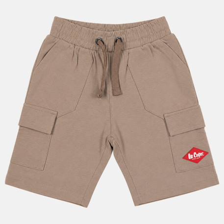 Bermuda enfant garçon avec poches Beige+Gris+Kaki+Marine 4 - vertbaudet enfant 