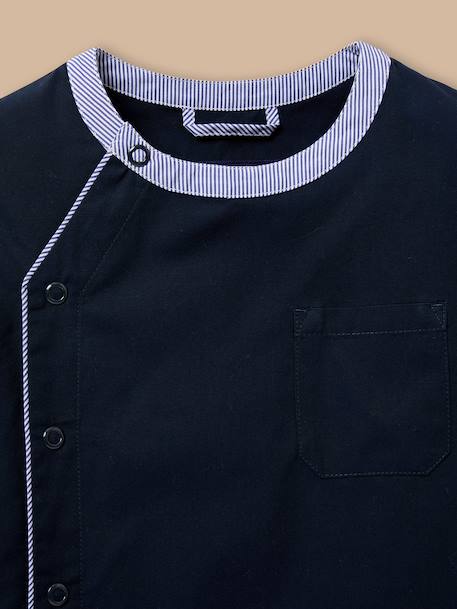 Tablier garçon uni Marine 2 - vertbaudet enfant 