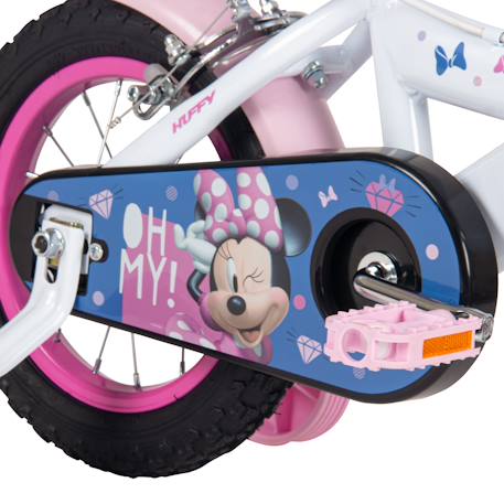Vélo enfant disney - minnie Blanc 3 - vertbaudet enfant 