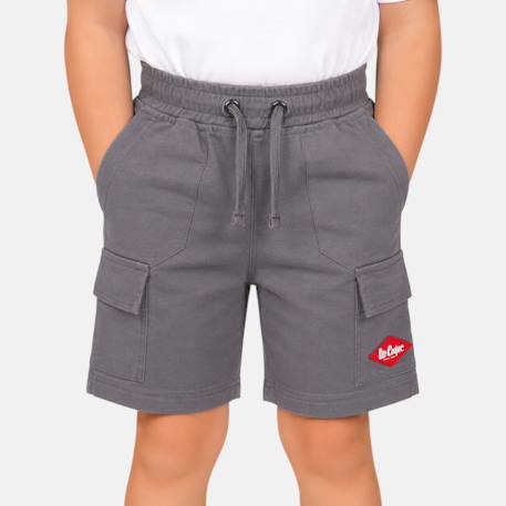 Bermuda enfant garçon avec poches Beige+Gris+Kaki+Marine 6 - vertbaudet enfant 