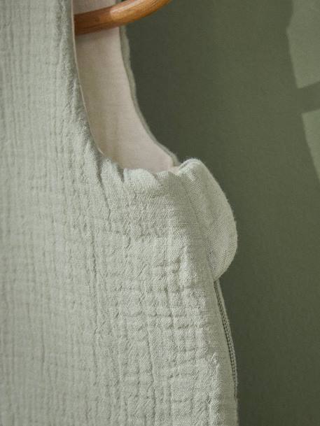 Gigoteuse gaze de coton bio 'ava' - tog 2 Celadon+Imprimé  mongolfieres 4 - vertbaudet enfant 