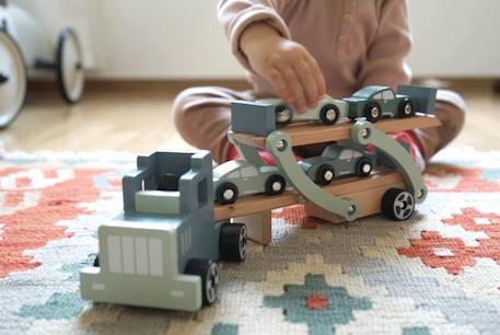 Transporteur de voiture chicago Beige 1 - vertbaudet enfant 